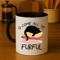 O Come All Ye Furful Coffee Mug thumb 4