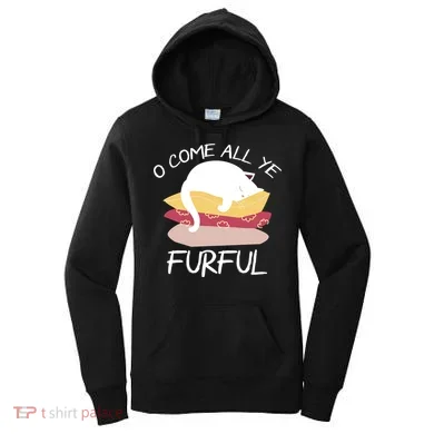 O Come All Ye Furful Women's Hoodie