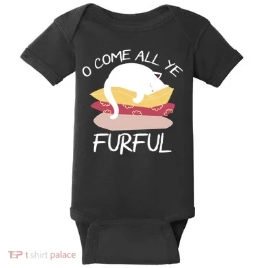 O Come All Ye Furful Baby Bodysuit