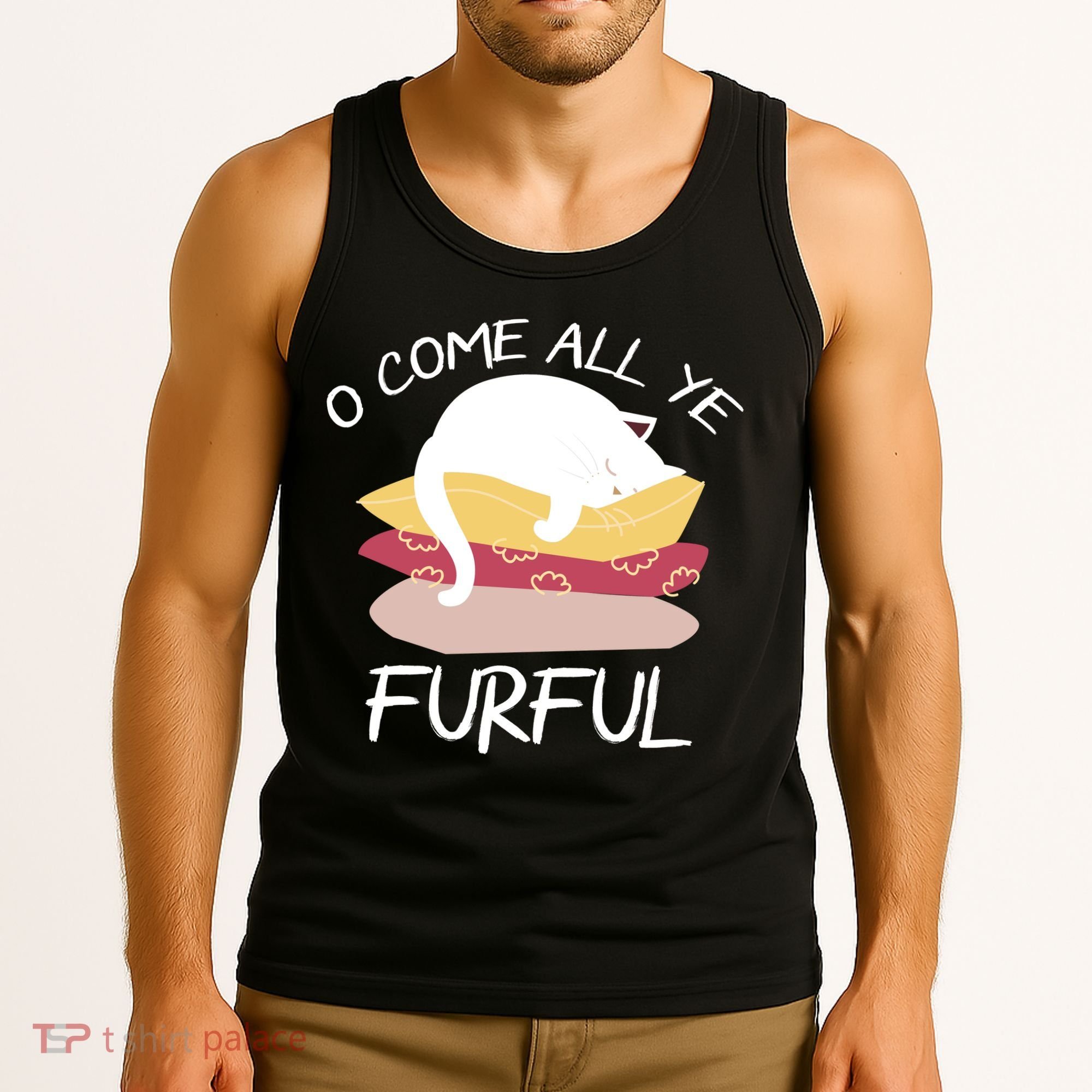O Come All Ye Furful Tank Top