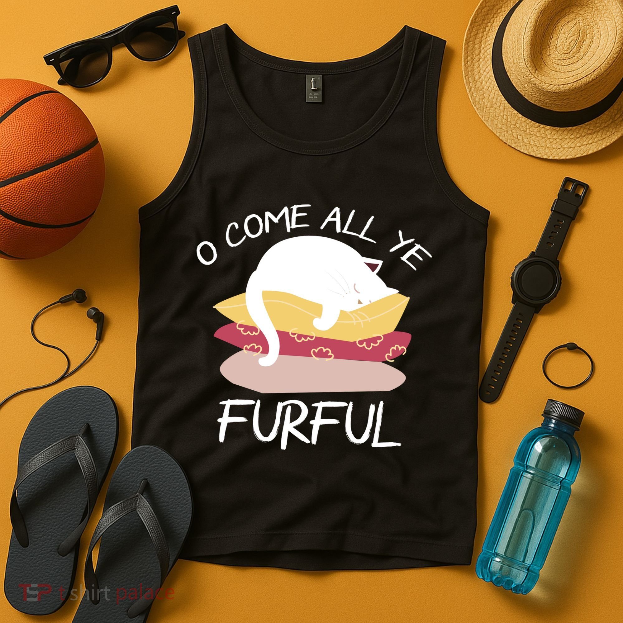 O Come All Ye Furful Tank Top
