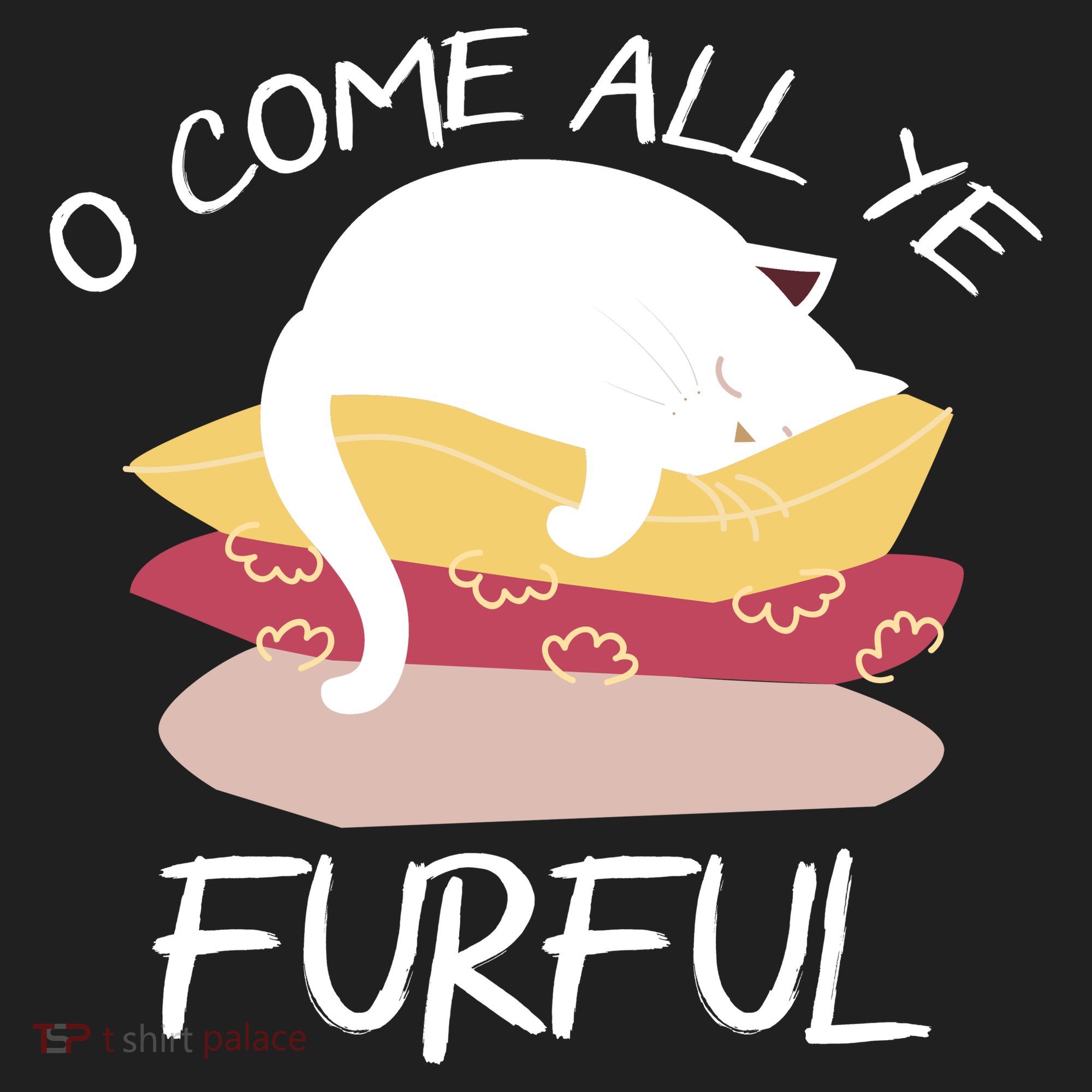 O Come All Ye Furful Golf Towel