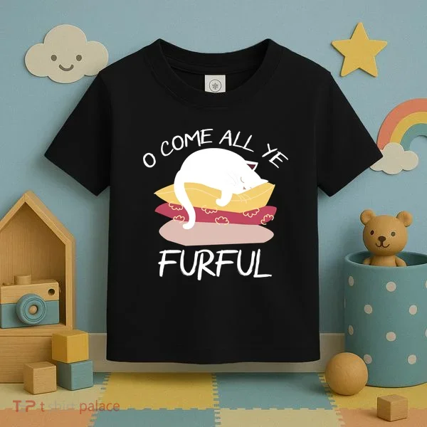 O Come All Ye Furful Toddler T-Shirt