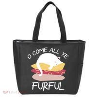 O Come All Ye Furful Tote Bag thumb 0