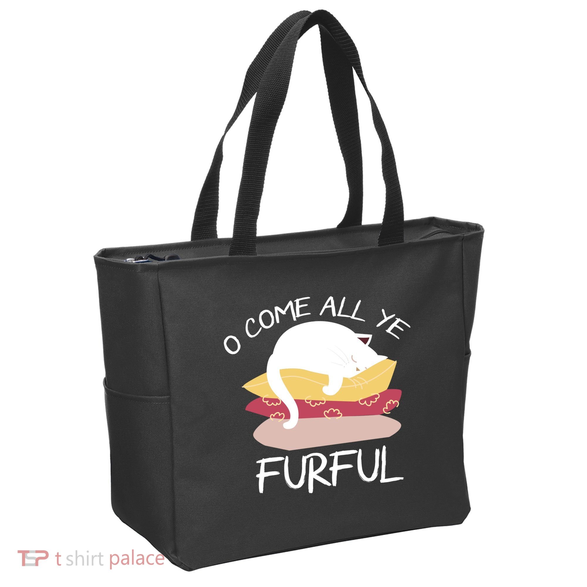 O Come All Ye Furful Tote Bag