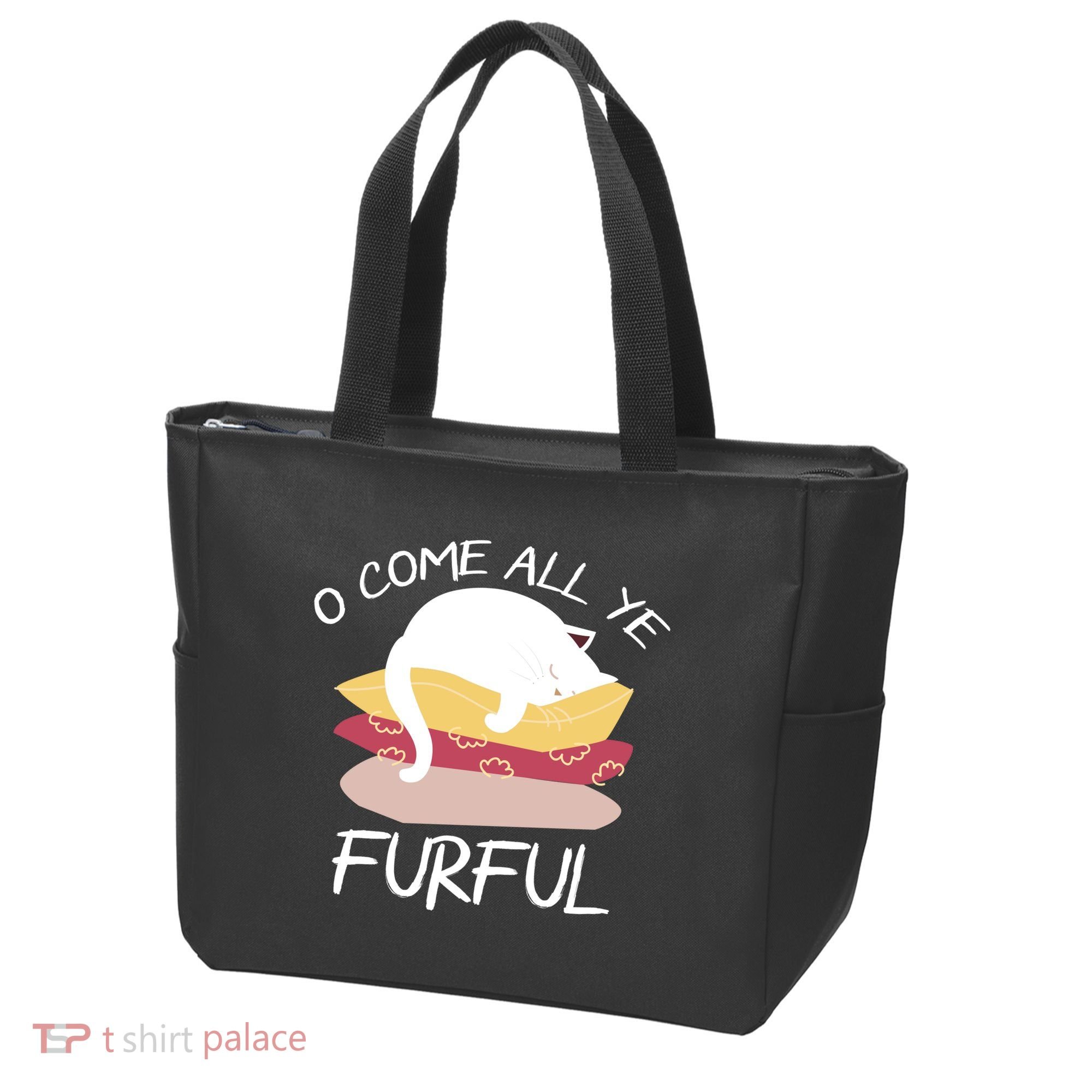 O Come All Ye Furful Tote Bag