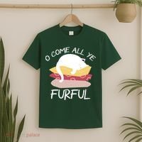 O Come All Ye Furful T-Shirt thumb 2