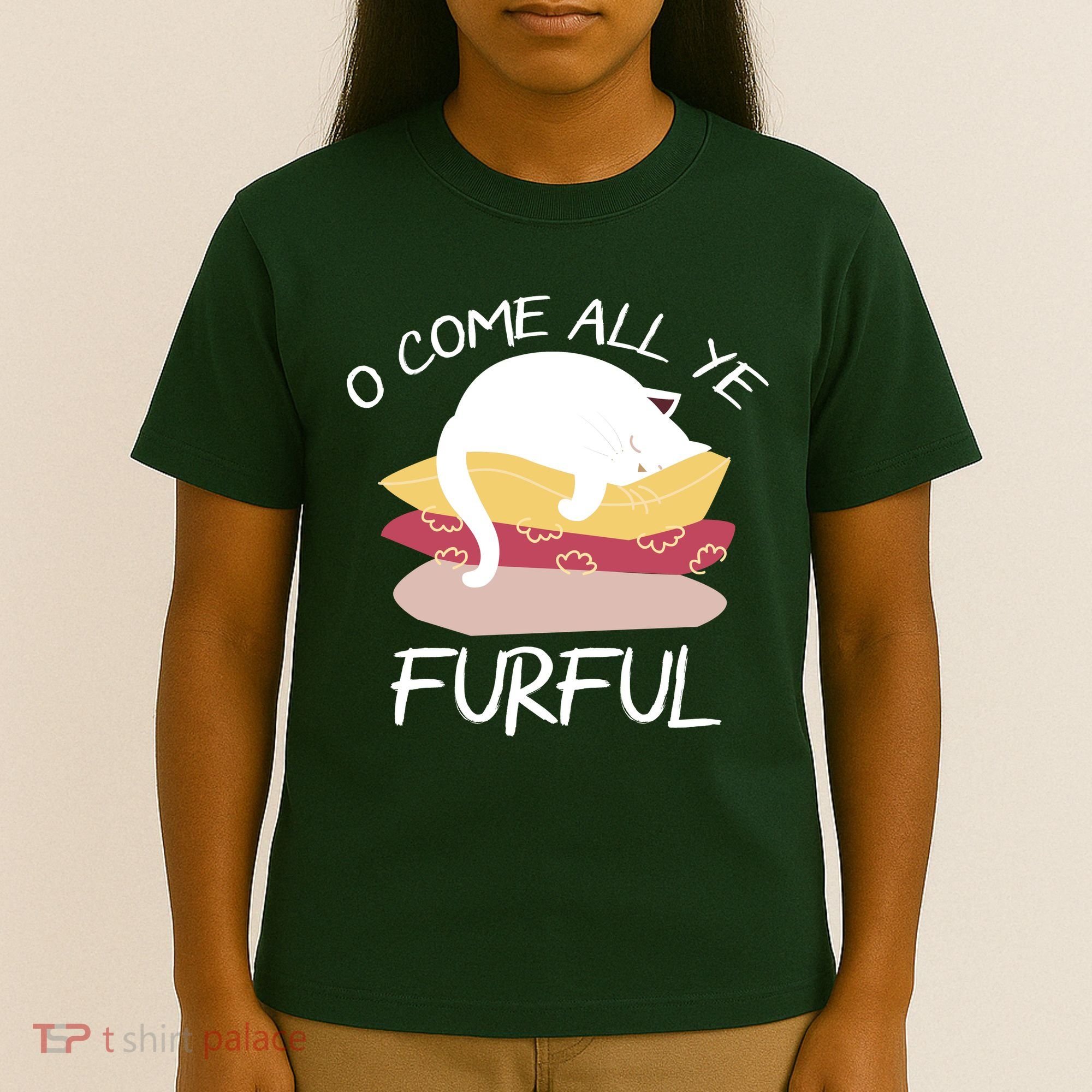 O Come All Ye Furful T-Shirt