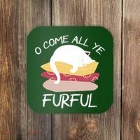 O Come All Ye Furful Coaster thumb 0