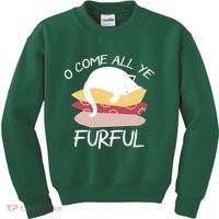 O Come All Ye Furful Kids Sweatshirt thumb 0