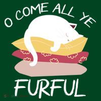 O Come All Ye Furful Kids Sweatshirt thumb 2