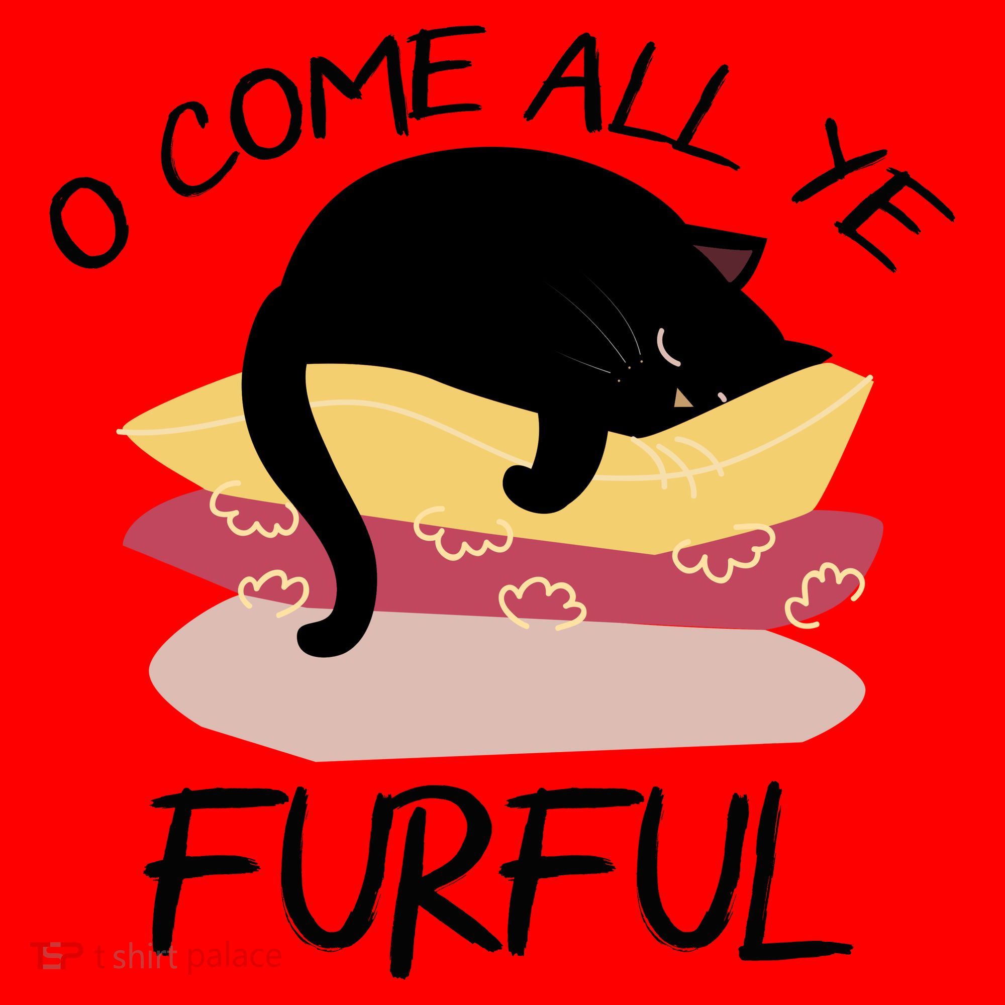 O Come All Ye Furful Santa Hat