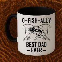 O-Fish-Ally Best Dad Ever Coffee Mug thumb 2