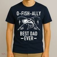 O-Fish-Ally Best Dad Ever T-Shirt thumb 3