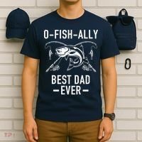 O-Fish-Ally Best Dad Ever T-Shirt thumb 6