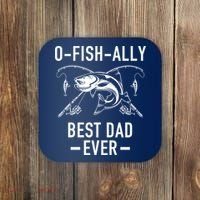 O-Fish-Ally Best Dad Ever Coaster thumb 0
