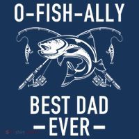 O-Fish-Ally Best Dad Ever Toddler Hoodie thumb 2