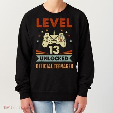 Officialnager 13th Birthday Level 13 Unlocked Women's Sweatshirt