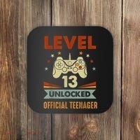 Officialnager 13th Birthday Level 13 Unlocked Coaster thumb 0