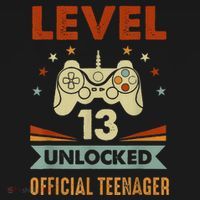 Officialnager 13th Birthday Level 13 Unlocked Women's Hoodie thumb 2