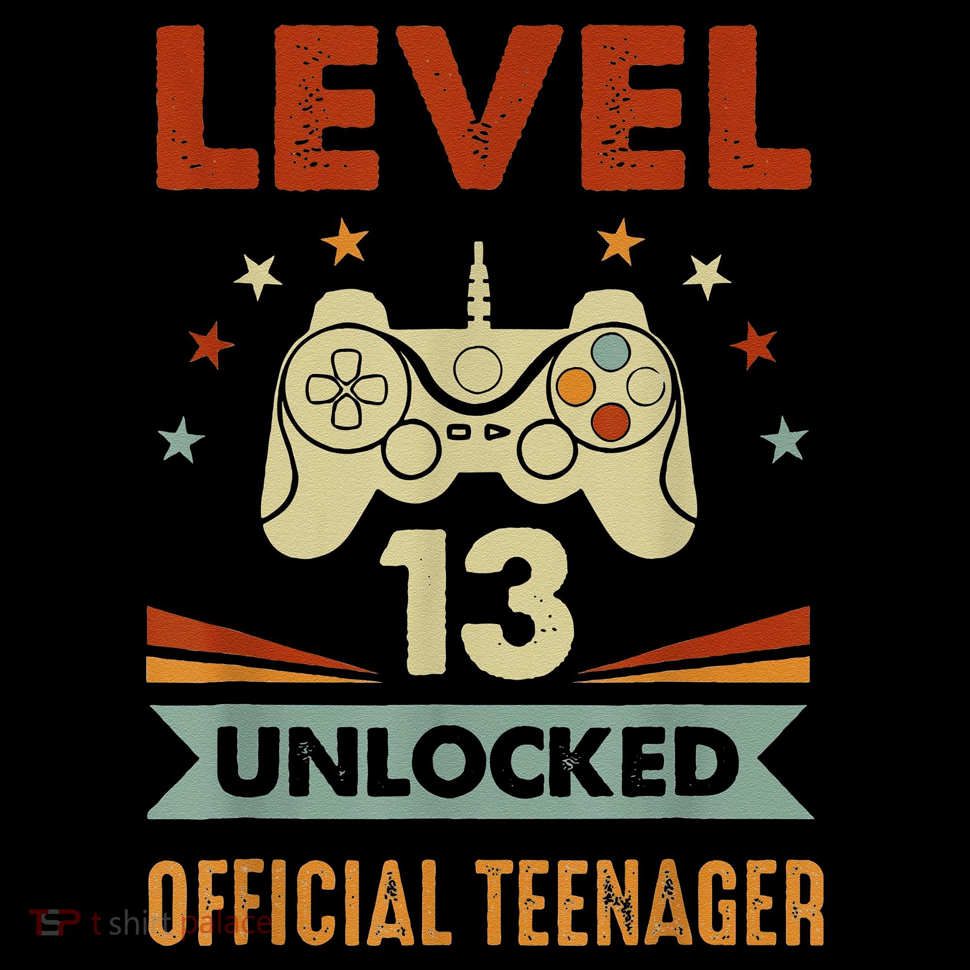 Officialnager 13th Birthday Level 13 Unlocked Women's Hoodie