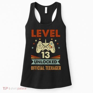 Officialnager 13th Birthday Level 13 Unlocked Women's Tank Top