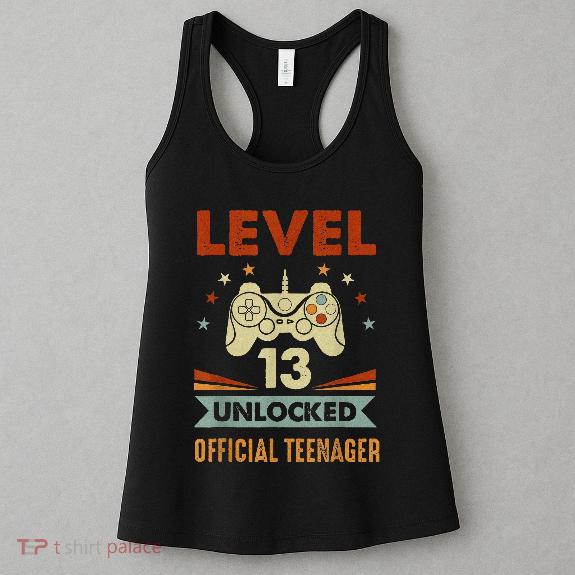 Officialnager 13th Birthday Level 13 Unlocked Women's Tank Top