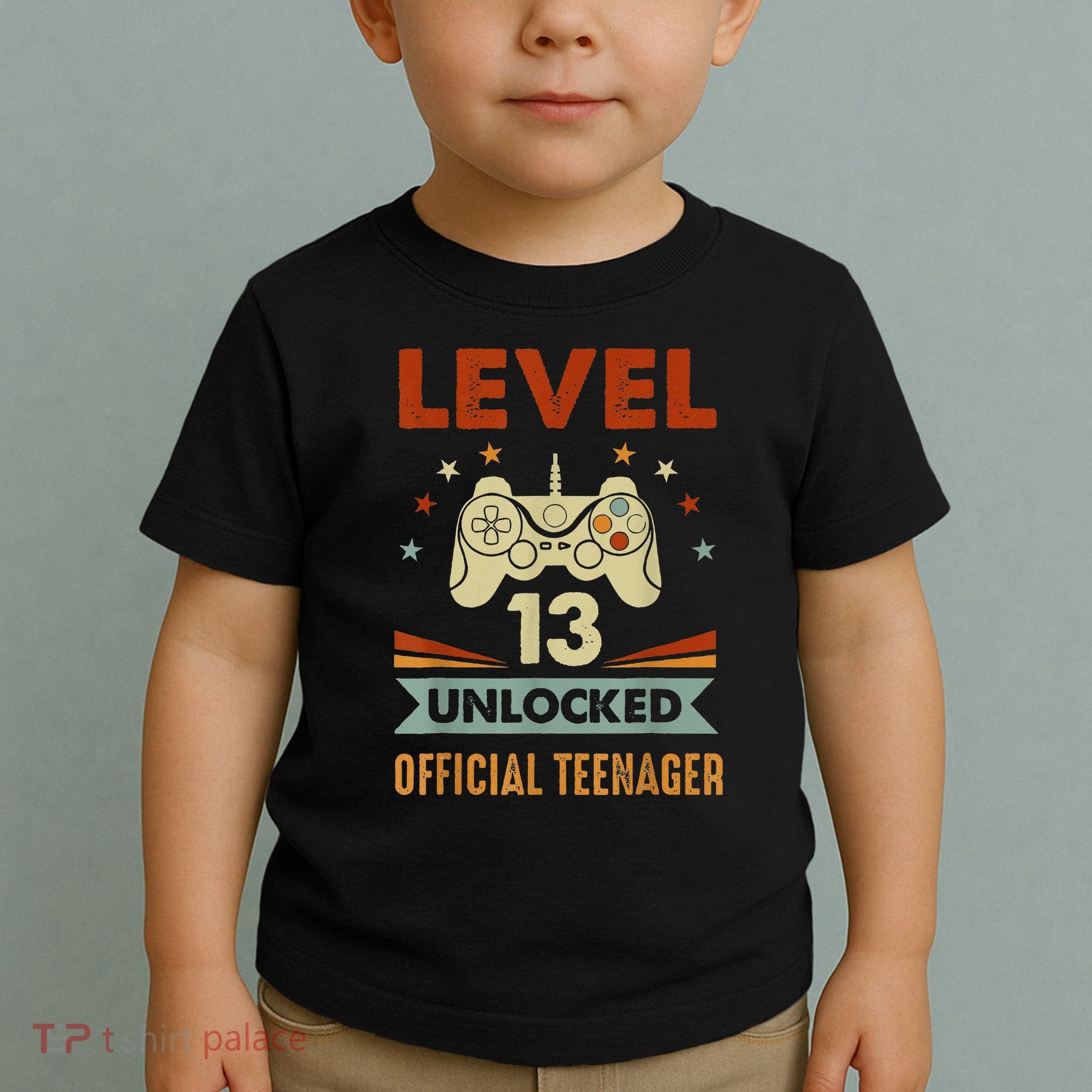 Officialnager 13th Birthday Level 13 Unlocked Toddler T-Shirt