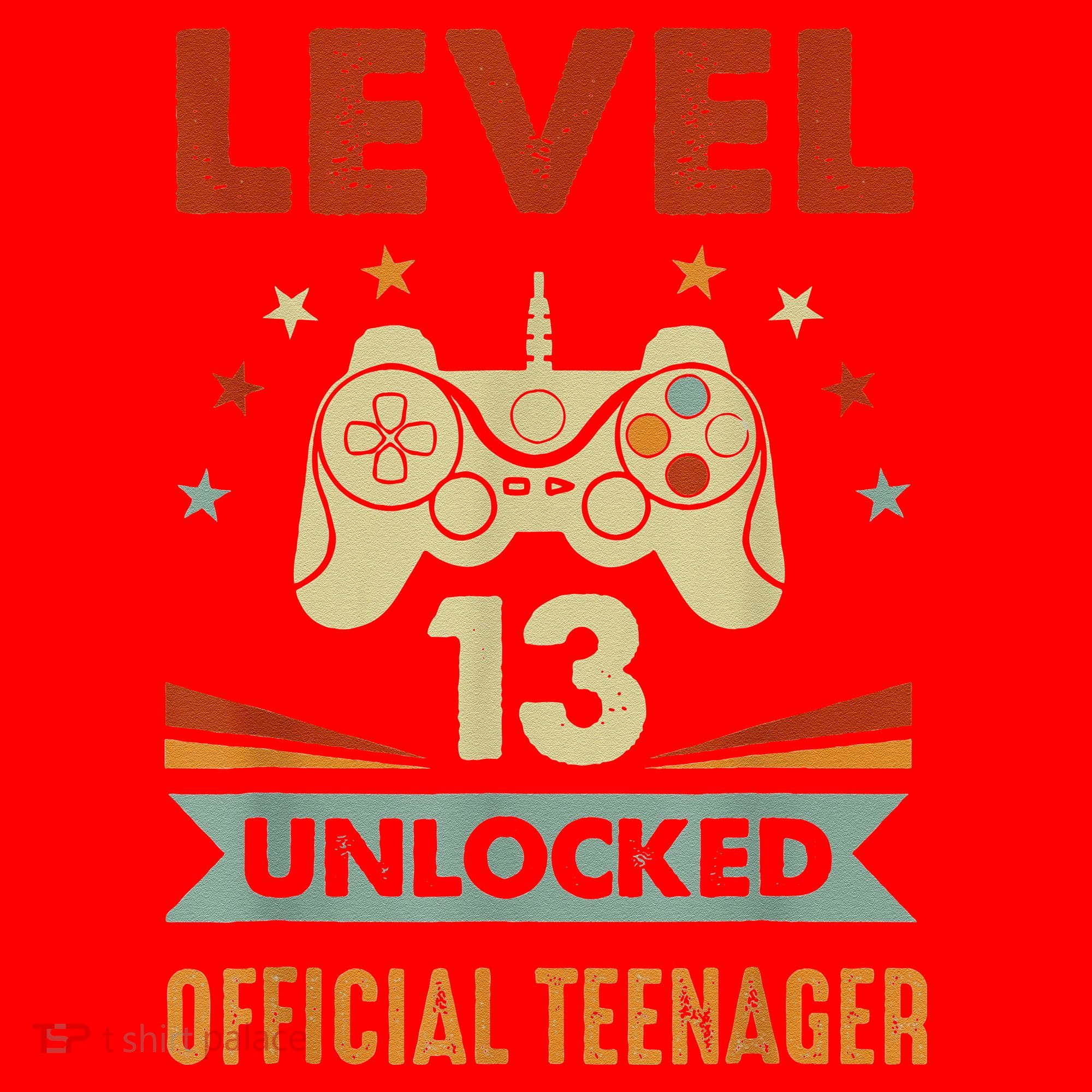 Officialnager 13th Birthday Level 13 Unlocked Santa Hat