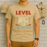 Officialnager 13th Birthday Level 13 Unlocked T-Shirt thumb 6