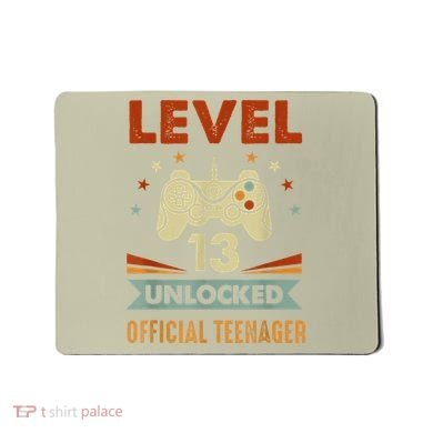 Officialnager 13th Birthday Level 13 Unlocked Mousepad