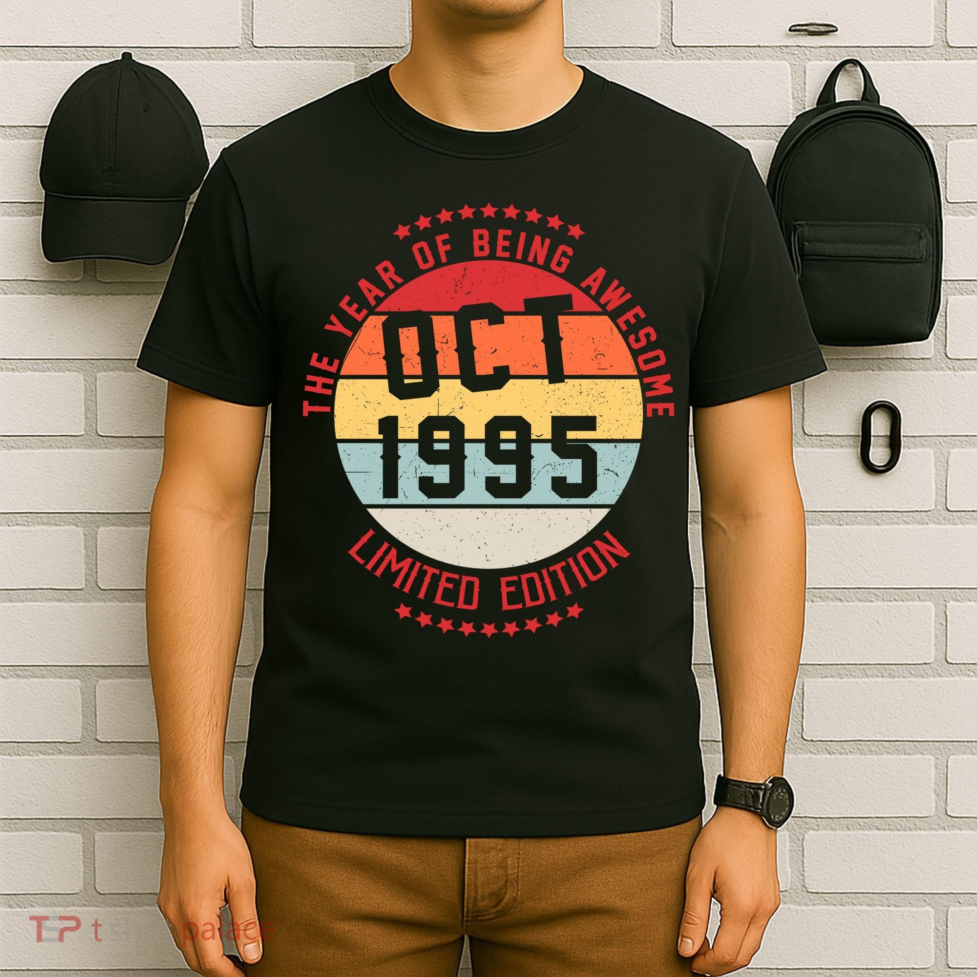 Oct 1995 Birthday The Year Of Being Awesome Gift T-Shirt