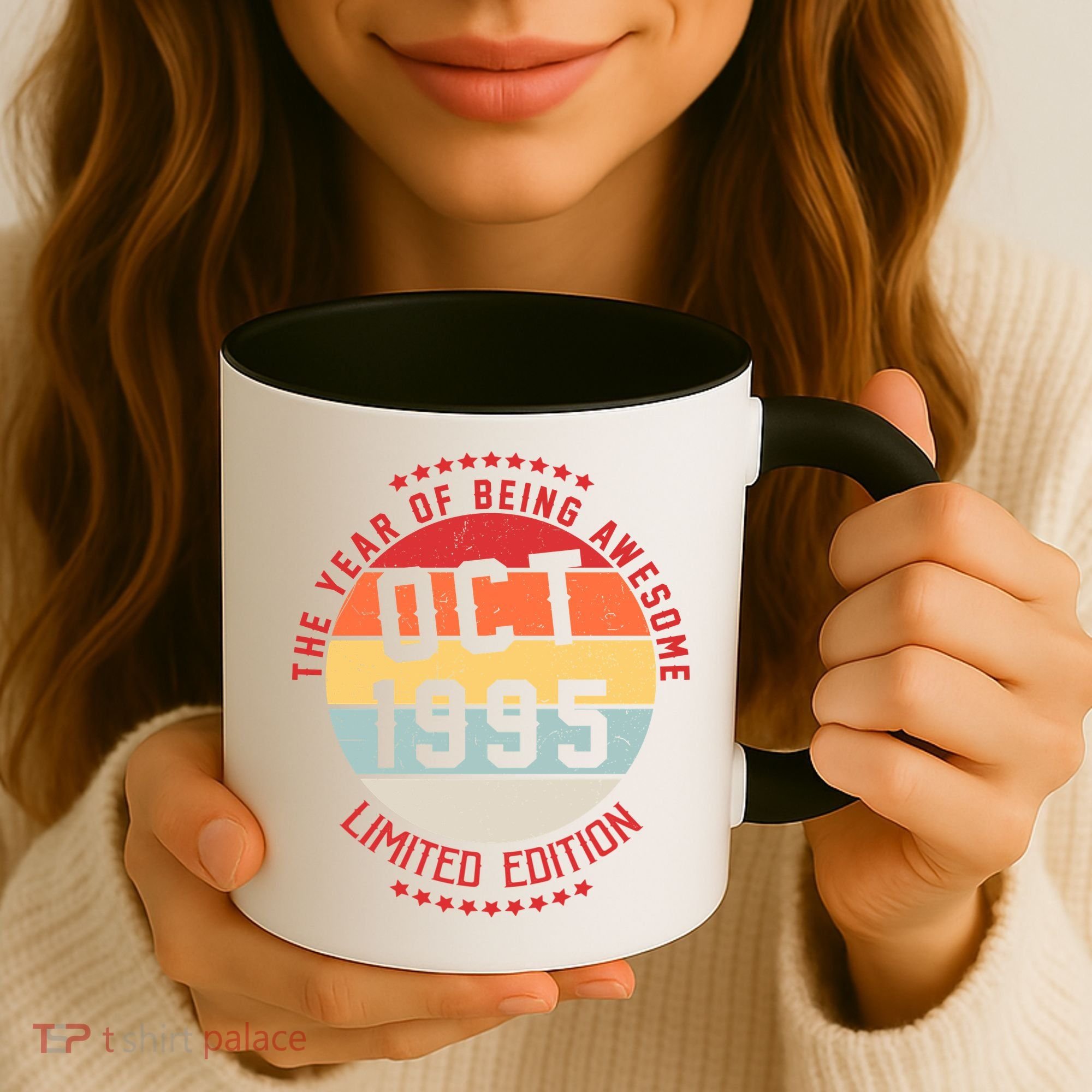 Oct 1995 Birthday The Year Of Being Awesome Gift Coffee Mug