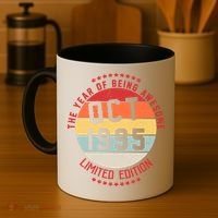 Oct 1995 Birthday The Year Of Being Awesome Gift Coffee Mug thumb 4