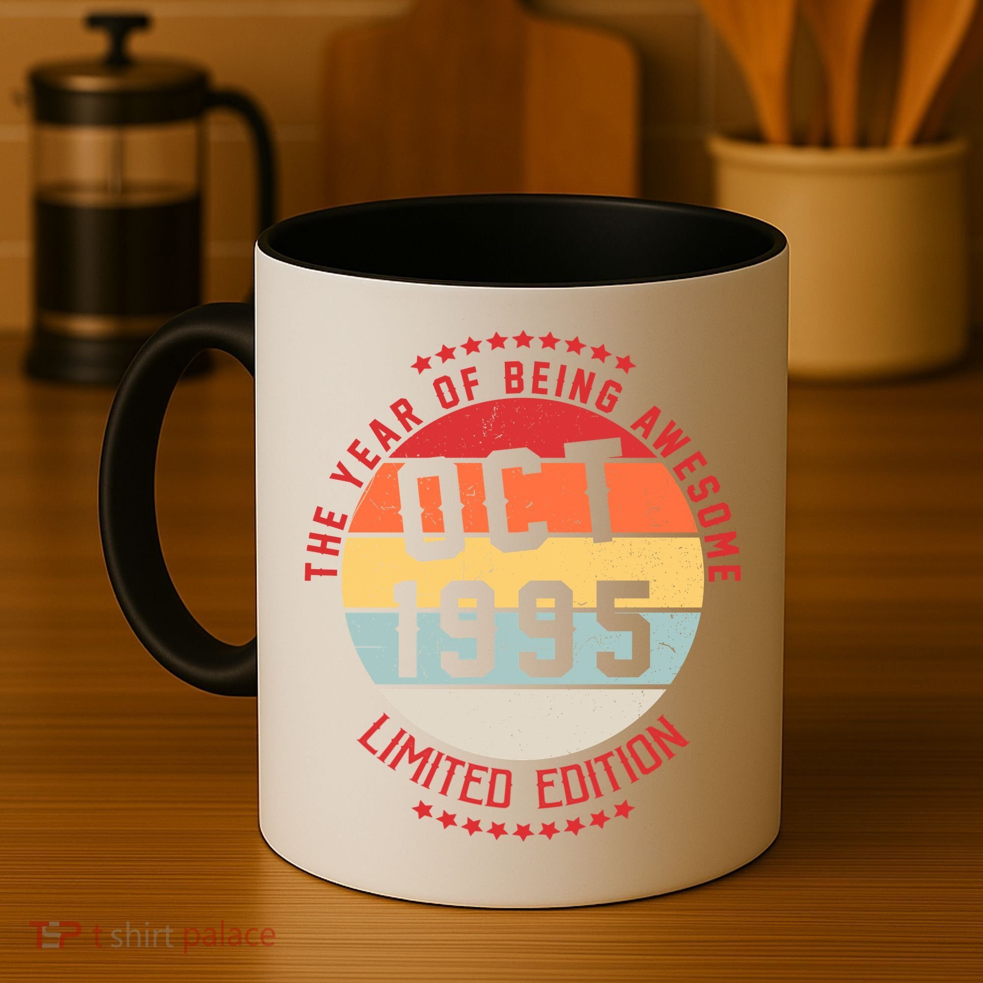 Oct 1995 Birthday The Year Of Being Awesome Gift Coffee Mug