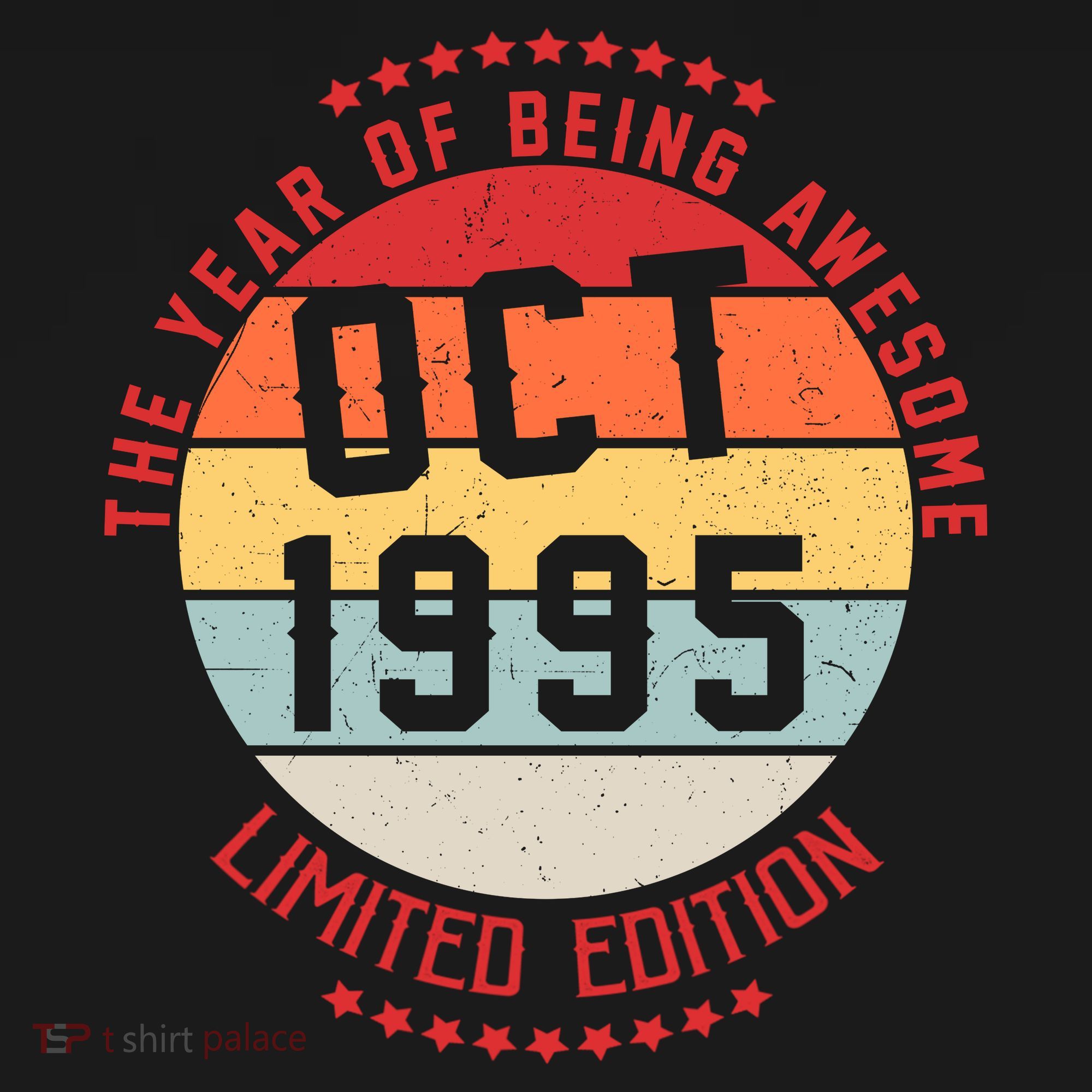 Oct 1995 Birthday The Year Of Being Awesome Gift Polo