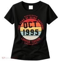 Oct 1995 Birthday The Year Of Being Awesome Gift Women's T-Shirt thumb 0