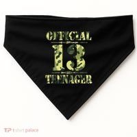 Officialnagern 13th Birthday Thirteen Camo Hunting USA-Made Doggie Bandana thumb 0