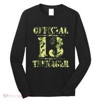 Officialnagern 13th Birthday Thirteen Camo Hunting Long Sleeve Shirt thumb 0