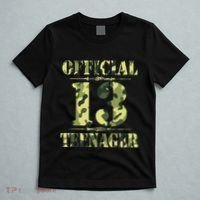Officialnagern 13th Birthday Thirteen Camo Hunting T-Shirt thumb 5