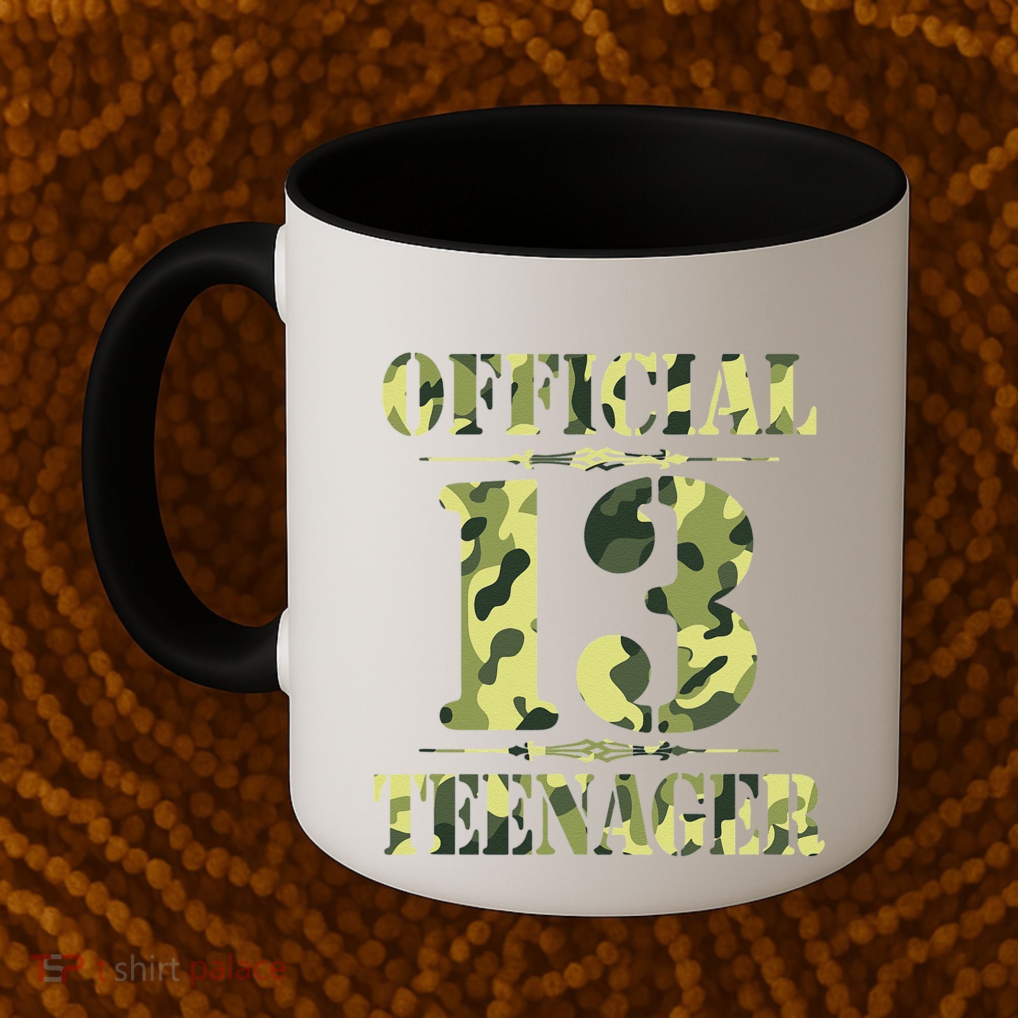 Officialnagern 13th Birthday Thirteen Camo Hunting Coffee Mug