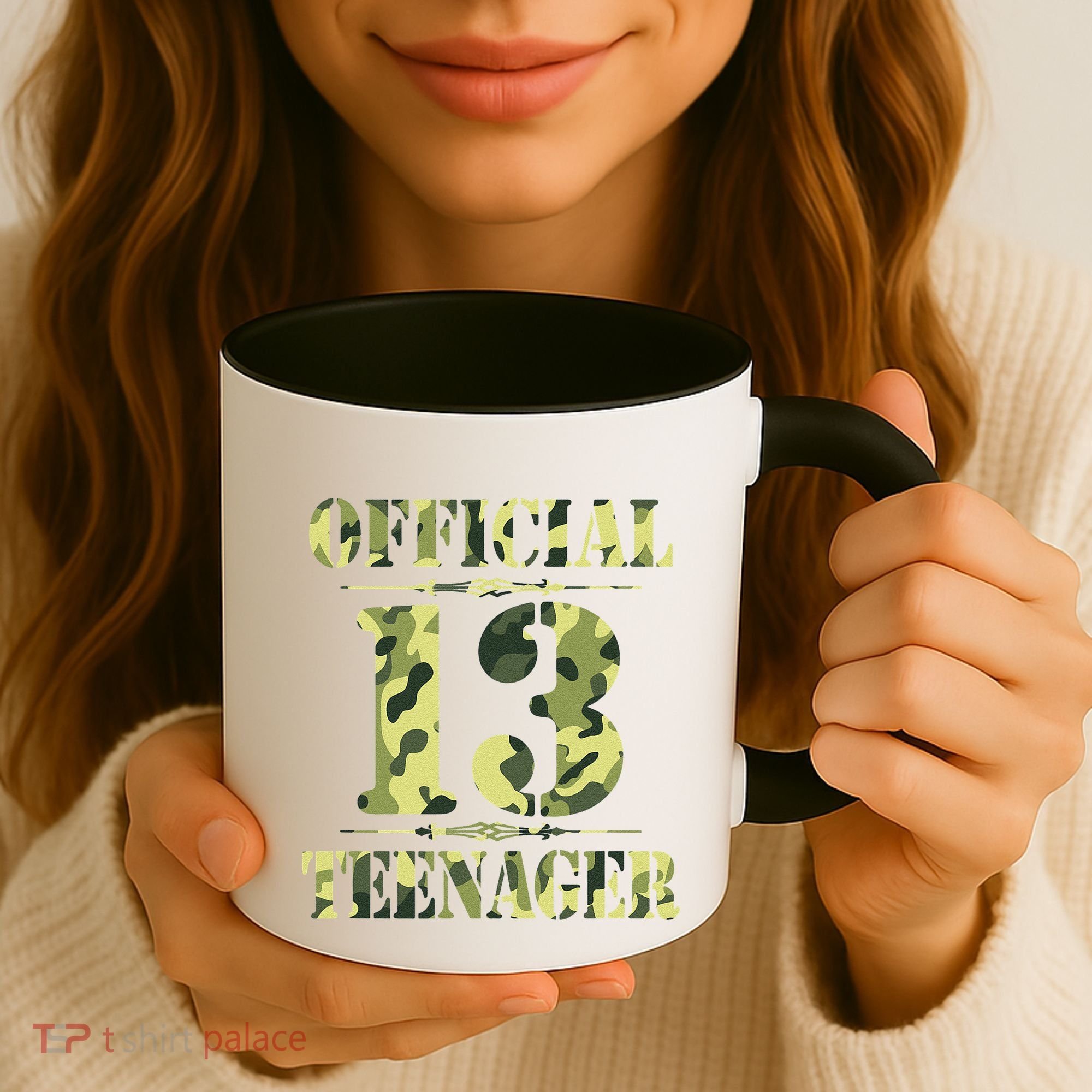Officialnagern 13th Birthday Thirteen Camo Hunting Coffee Mug