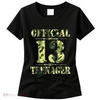 Officialnagern 13th Birthday Thirteen Camo Hunting Women's T-Shirt thumb 0