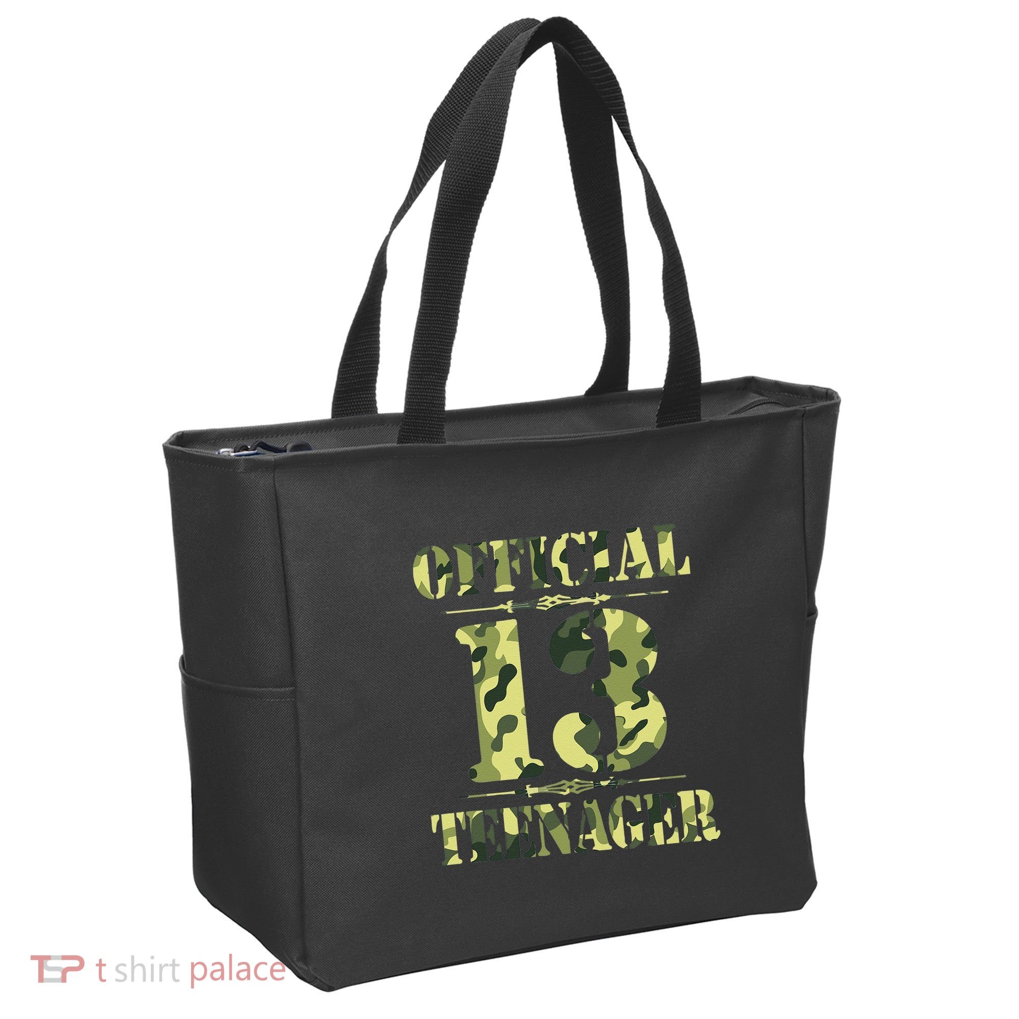 Officialnagern 13th Birthday Thirteen Camo Hunting Tote Bag
