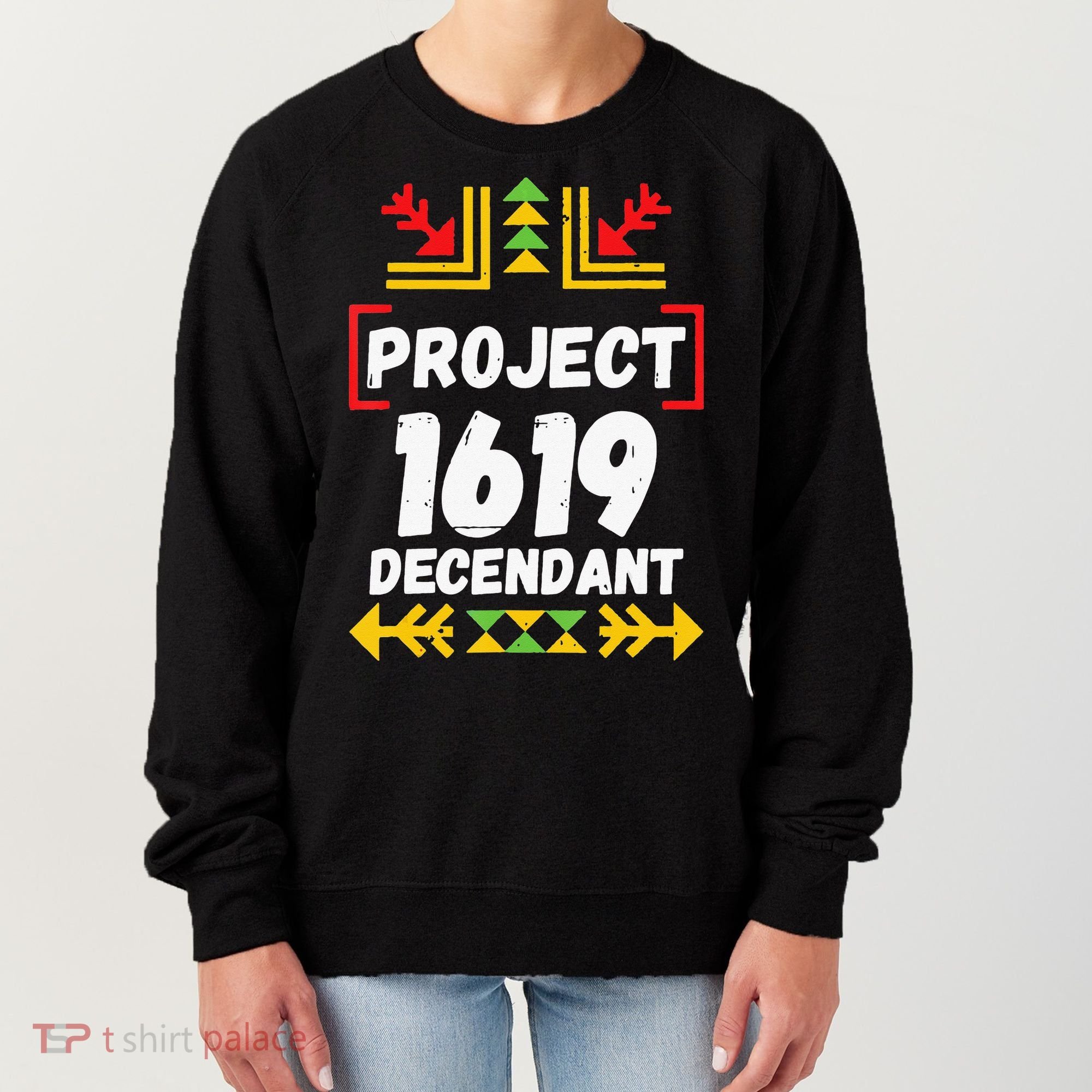 Official 1619 Project Black History Month Women's Sweatshirt