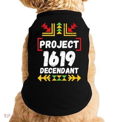 Official 1619 Project Black History Month Doggie Tank