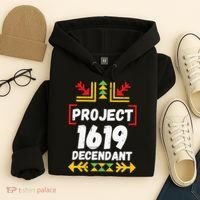 Official 1619 Project Black History Month Hoodie thumb 4