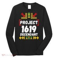 Official 1619 Project Black History Month Long Sleeve Shirt thumb 0