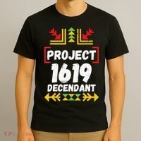 Official 1619 Project Black History Month T-Shirt thumb 3