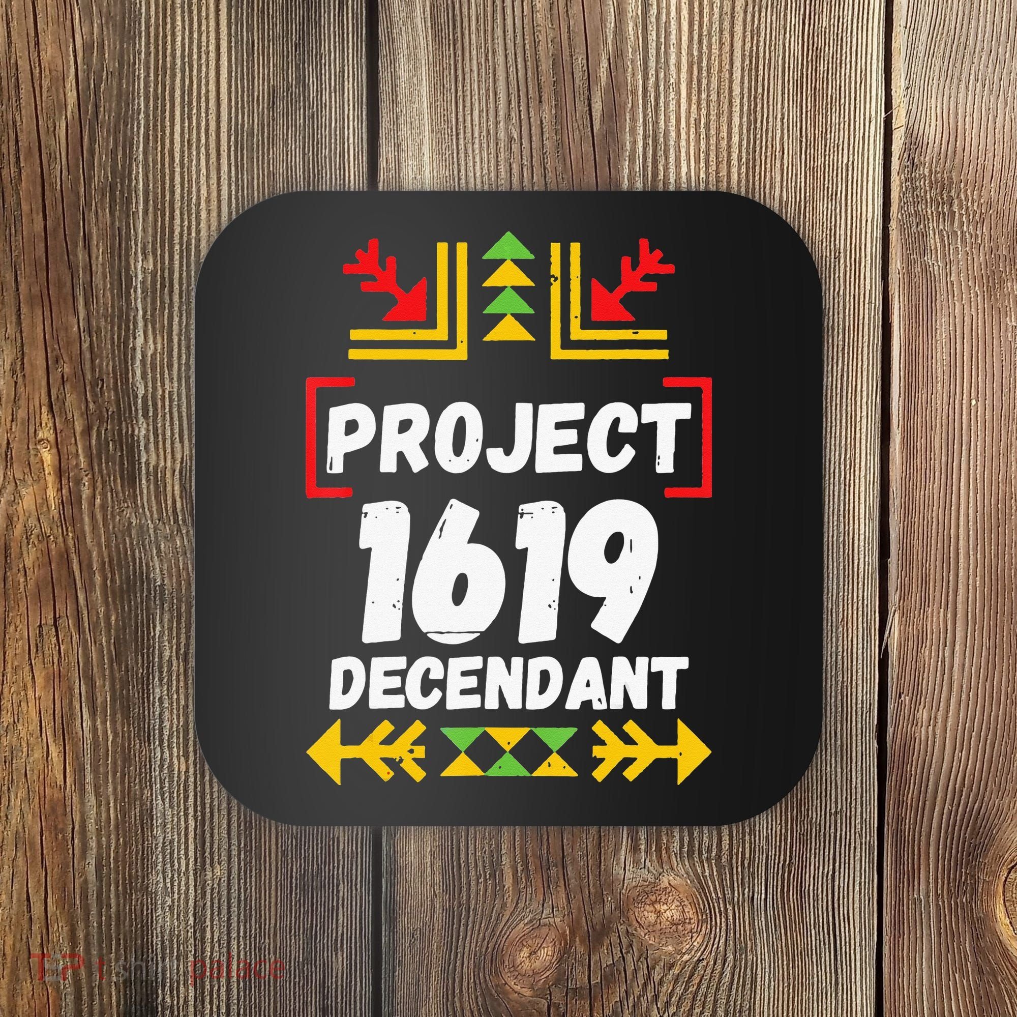 Official 1619 Project Black History Month Coaster